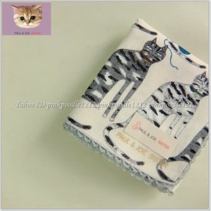 ◆ Paul &amp; Joe Mahze Bindkerchief неиспользованный ◆ Cat Beige Color ◆