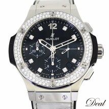 ベゼルダイヤ HUBLOT ウブロ ビッグバン スチールシャイニー 341.SX.1270.VR.1104 8PD メンズ 腕時計_画像1