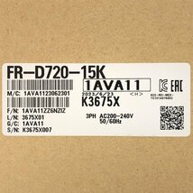 FR-D720-15K インバータ 三菱電機 【未開封】 ■K0038336_画像3