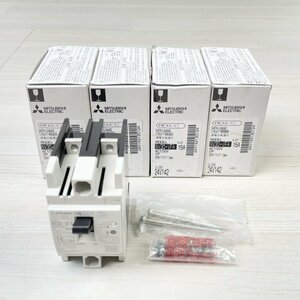 (4個セット)NV30-VFA 分電盤用遮断器 15A 30mA 三菱電機 【未使用 開封品】 ■K0041911