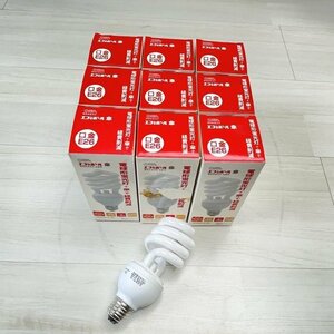 (9個セット)EFD25EL/21/KS 電球形蛍光灯 電球色 スパイラル E26 オーム 【未使用 開封品】 ■K0042549