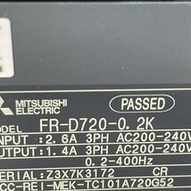 FR-D720-0.2K インバータ 三菱電機 【未使用 開封品】 ■K0039566_画像10