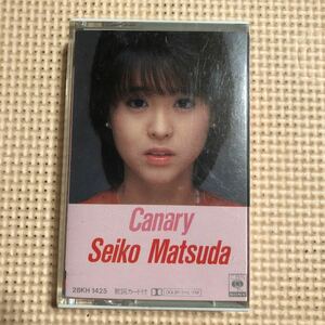 松田聖子　Canary 国内盤カセットテープ★