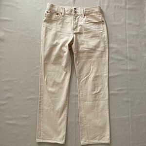  Gap white Denim 025-1-31 white jeans 31×30 the gap GAP lady's 