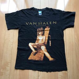 美品 希少 90's USA製 Van Halen Tour バンドT 539-1-41 ブラック