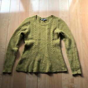 Lawla Slay Knit Sweater 580-1-8 Желтые путешествия в Лондон