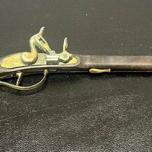 ミニチュア ライフル モデルガン Redono Kentucky スペイン製 フリントロック アンティーク 装飾銃の画像9