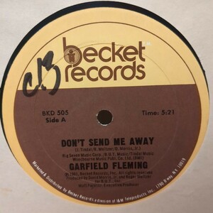 garfield fleming/don’t send me away org.