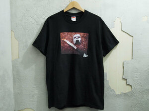 美品 23AW Supreme MF Doom Tee Tシャツ メタルフェイス ドゥーム 黒 ブラック Black シュプリーム F