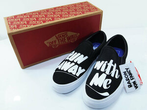 希少 新品 28cm VANS BARON VON FANCY CLASSIC SLIP-ON スリッポン 黒 ブラック BLACK US10 バンズ バロンフォンファンシー