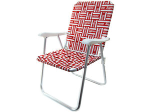 希少 20SS Supreme Lawn Chair ローンチェア 椅子 折りたたみ イス チェアー 赤 レッド シュプリーム F