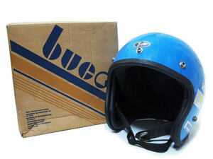 70s Vintage BUCO 1830 - 2 ヘルメット ブルー 70年代 ブコ HELMETS ジェットヘルメット ヴィンテージ F