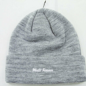 新品 23AW Supreme Box Logo New Era Beanie ニューエラ ビーニー ニットキャップ ボックスロゴ Camo Heather Grey グレー シュプリーム Fの画像2