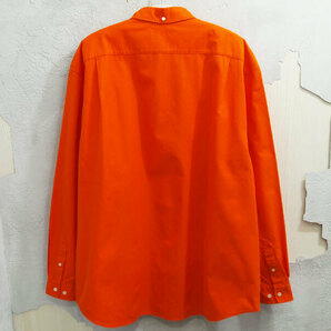 新品 24SS XXL サイズ 定価20900円 Supreme Small Box Shirt 長袖 シャツ スモールボックス オレンジ Bright Orange シュプリーム Fの画像2