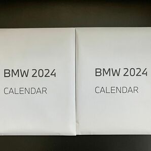 【新品未使用未開封】BMW カレンダー　2セット2024 非売品　ノベルティ　令和6年　bmw 卓上　置き型　車　