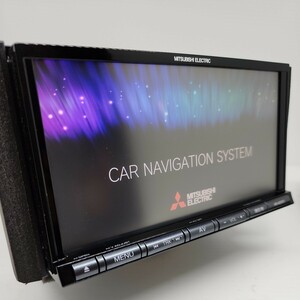 三菱　2DINメモリーナビ　NR-MZ033　ワンセグ　DVD　Bluetooth　