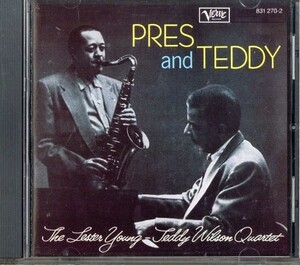 ★即決・送料無料(2点で)◆レスター・ヤング Lester Young テディ・ウィルソン Teddy Wilson◆Pres and Teddy◆IMPORT JAZZ名盤 【m9135】