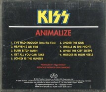 ★即決・送料無料(2点で)◆キッス KISS◆アニマライズ Animalize◆国内盤・解説・歌詞・対訳付 ジーン・シモンズ ハードロック【m9258】_画像2