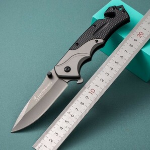 アウトドア ナイフ 折りたたみナイフ 多機能ナイフ フィッシングナイフ ステンレス製 切れ味良い FA49の画像9
