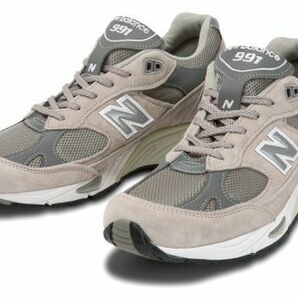 極美品 New Balance ニューバランス M991GL US9.5 27.5cm MADE IN ENGLAND / グレー 990 UK 991Ⅴ2 992 993