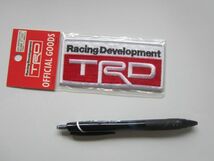 当時物 正規品 TRD Racing Development トヨタ モータースポーツ レーシング ロゴ ワッペン/自動車 バイク レーシング F1 スポンサー 20_画像6