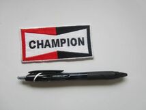 CHAMPION チャンピオン プラグ レーシングチーム メーカー ワッペン/ビンテージ 自動車 F1 レーシング 整備 作業着 ① 20_画像5