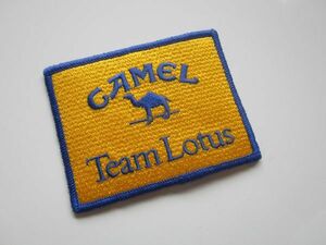 ビンテージ CAMEL キャメル Team Lotus チームロータス タバコ ラクダ ワッペン/自動車 バイク オートバイ レーシング F1 スポンサー 99