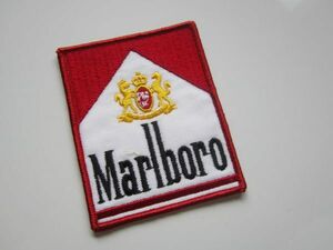 ビンテージ Marlboro マルボロ タバコ パッケージデザイン ワッペン/自動車 バイク オートバイ レーシング F1 スポンサー 99