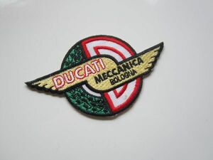 DUCATI MECCANICA BOLOGNA ドゥカティ ワッペン/自動車 バイク オートバイ F1 スポンサー レーシング ビンテージ 84