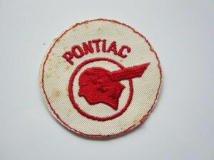 ビンテージ BOUTELL PONTIAC ポンティアック インディアン ネイティブアメリカン ワッペン/自動車 バイク オートバイ レーシング 149