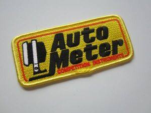 AUTO METER オートメーター ワッペン/自動車 バイク レーシング スポンサー 60