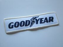 ビンテージ グッドイヤー GOOD YEAR タイヤ ワッペン/自動車 バイク F1 レーシング スポンサー 96_画像1