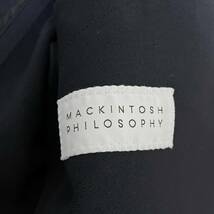 『マッキントッシュフィロソフィー MACKINTOSH PHILOSOPHY』トロッター TROTTER テーラードジャケット ネイビー　38R / M メンズ_画像6