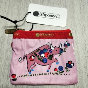 LeSportsacレスポートサック コインケース ポーチ #17 銭入れ　新品