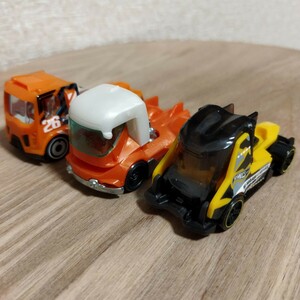 ホットウィール HOTWHEELS 【3台セット】　RENNEN RIG / HAUL-O-GRAM / RIG HEAT 開封品