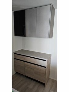 ◆展示未使用品/タカラスタンダード/キッチンキャビネット/W1200ｍｍ/食器棚/カウンター/レンジボード/2022年製/takarastandard◆