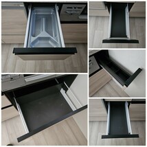 ◆展示未使用品/タカラスタンダード/対面型システムキッチン/W2400mm/高級/食洗機/レンジフード/シャワー水栓/2022年製◆_画像7