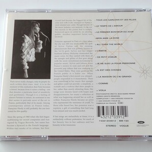 Francoise Hardy / Greatest Recordings CD DISQUES VOGUE FRANCE 74321203912 フランソワーズ・アルディ,60'sベスト,Mon Amie La Rose,の画像2