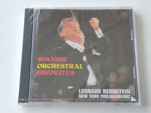 【未開封商品】バーンスタイン Leonard Bernstein/NEW YORK Phil/ スペイン管弦楽名曲集 SPANISH ORCHESTRAL FAVORITES CD SONY FCCC30383 