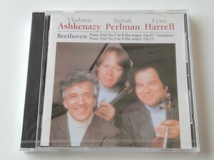 【未開封美品】V.Ashkenazy/Perlman/Harrell / Beethovenピアノ三重奏曲第7番「大公」&第4番 Piano Trio No.7 Archduke&No.4 EMI FECC40517
