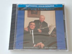 【未開封美品】スターン Isaac Stern/Eugene Istomin / Beethoven Violin Sonatas No.5 SPRING & No.9 KREUTZER CD SONY FCCC30066 92年盤