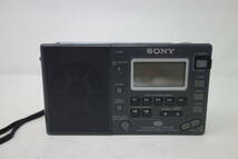 SONY ICF-SW33 レシーバー 音出し可 ソニー FM SW MW 中古 ジャンク品 R9 管理ZI-60_画像1