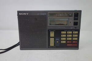 SONY ICF-7600DS レシーバー 音出し可 ソニー FM SW MW LW 中古 ジャンク品 R6 管理ZI-60