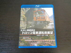 Blu-ray 紅葉の黒部峡谷 トロッコ電車運転席展望 中古品 管理YP-ZI-51