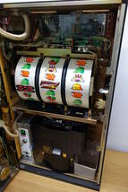 北電子 パチスロ 実機 アイムジャグラーEX 緑パネル 2007年製 簡易動作OK 鍵付き 中古 ジャンク品 直接引き取り 神奈川県 管理ZI_画像9