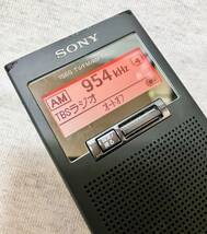 SONYソニー ポケットラジオ XDR-63TV AM FMステレオ TV 携帯ラジオ RADIO ワンセグ 音声受信_画像4