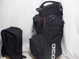 OGIO オジオ コンボイ 10型14分割★中古★アスリートスポーツカートバック (BK)