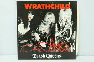 送料無料 開封美品 LPレコード WRATHCHILD / Trash Queens 盤の状態良好 追跡番号付き発送