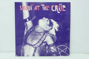 送料無料 開封美品 LPレコード2枚組 Motley Crue / Shout At The Crue 盤の状態良好 追跡番号付き発送