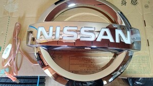  Nissan emblem signboard objet d'art Prince Skyline Fairlady Z GT-R R32 R33 R34 Hakosuka Ken&Mary translation have not for sale 